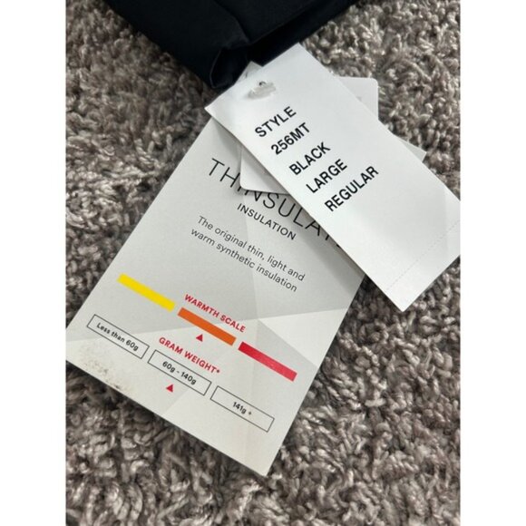 Republic Airways Flight Crew Apparel Black 3M Thinsulate Teflon Coat Large‎ - Picture 8 of 9